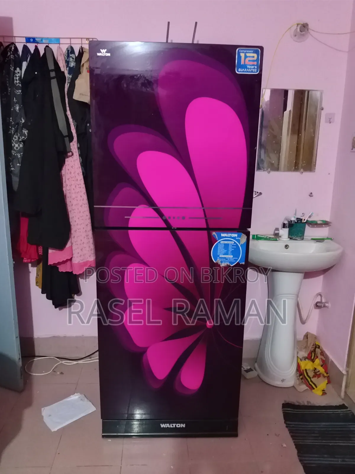 ওয়ালটন ৩৪৮ লিটারের ডব্লিউএফসি-৩ডি৮-০২০১