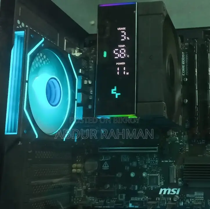 Desktop Computer MSI model 16GB AMD Ryzen 7 SSD 512GB