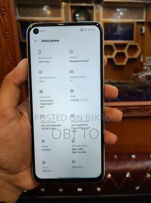 Oppo A52 128 GB Blue