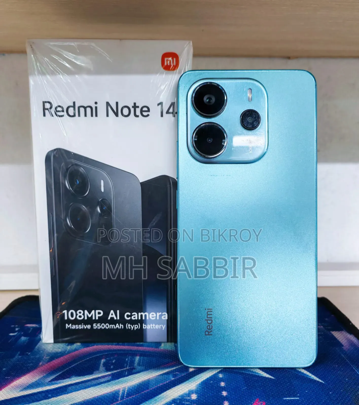 শাওমি রেডমি নোট ১৪ ফোরজি ২৫৬ জিবি ব্লু