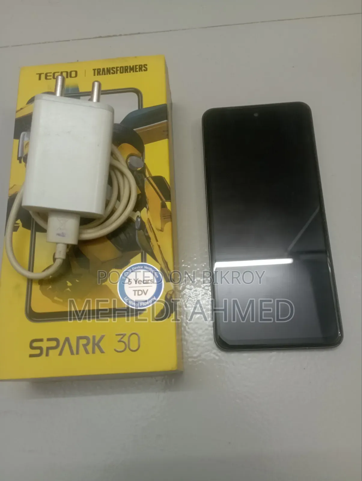 Tecno Spark 30 128 GB Black