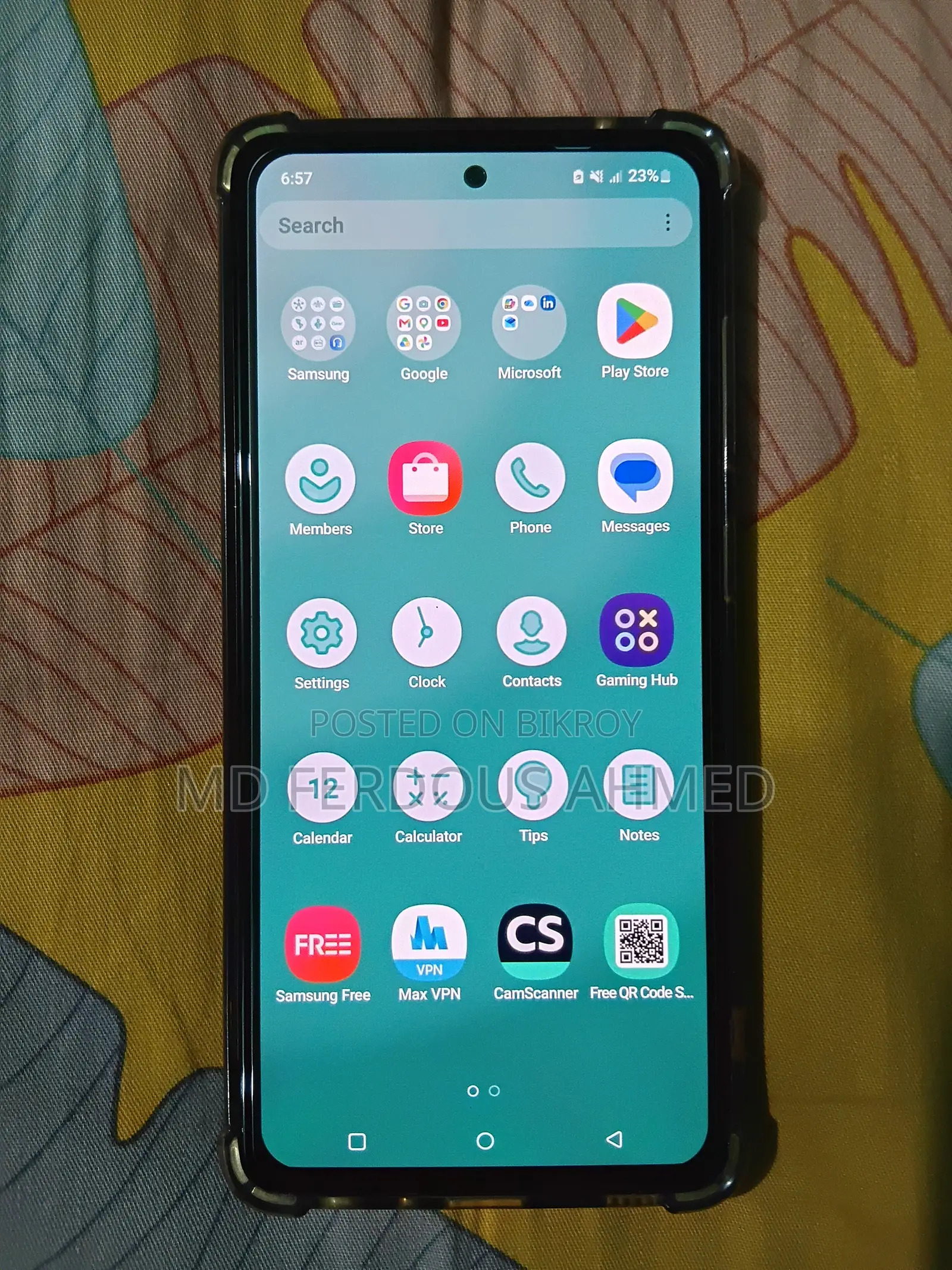 স্যামসাং গ্যালাক্সি এ৫২ ১২৮ জিবি ব্লু