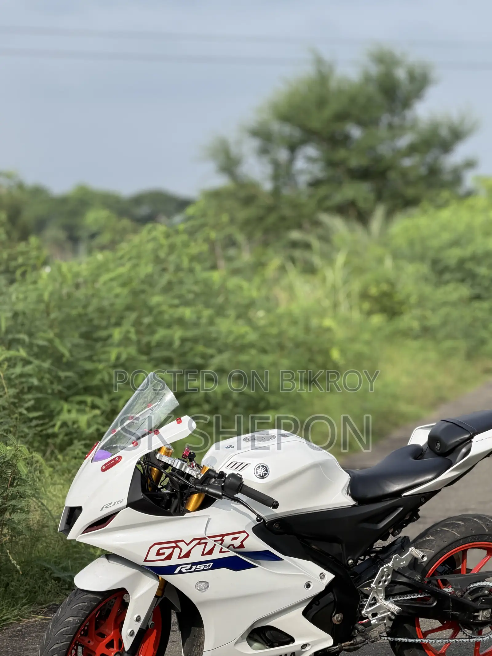 New Yamaha R15M 2023 White