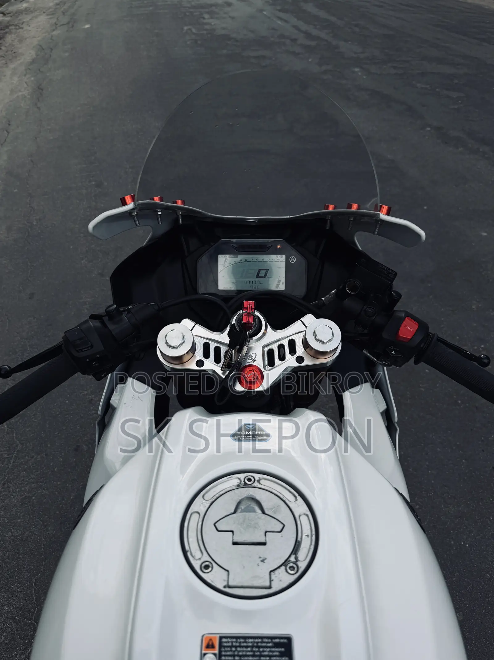 New Yamaha R15M 2023 White