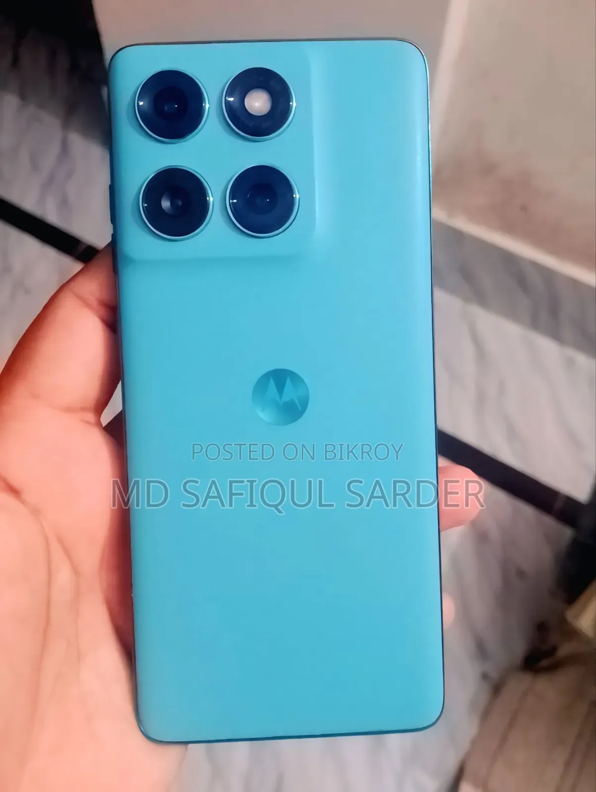 মটোরোলা এজ ৬০ ফিউশন ২৫৬ জিবি নীল