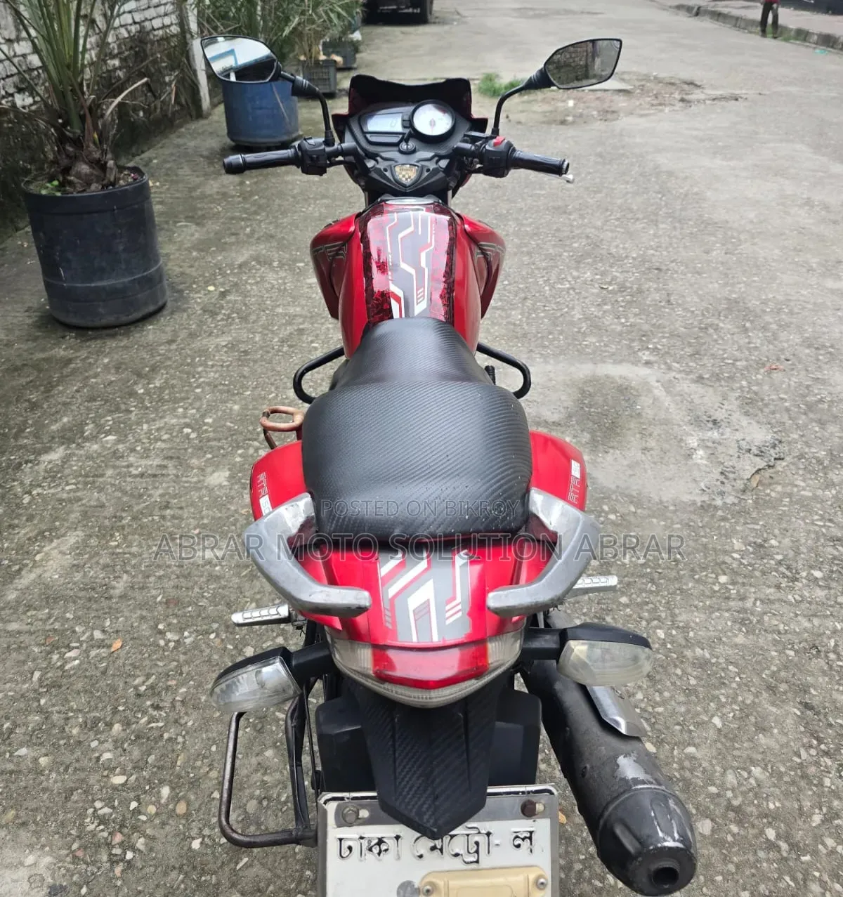 TVS Apache 160 4V 2017 Red