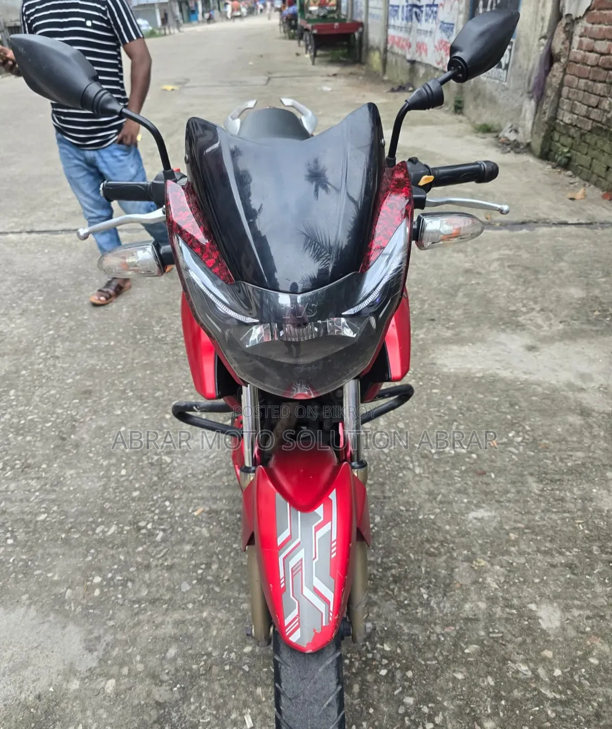 TVS Apache 160 4V 2017 Red