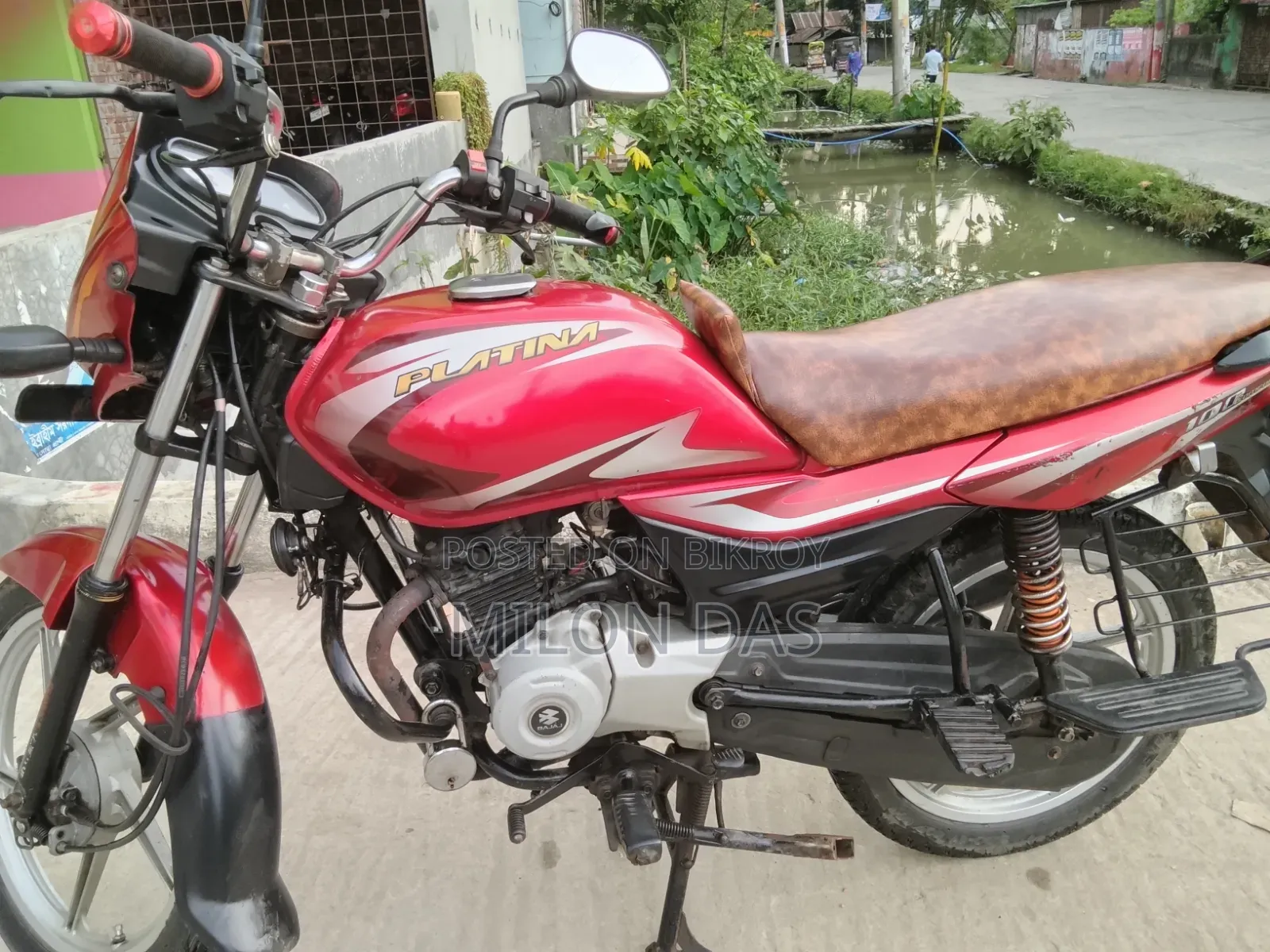 Bajaj Platina 100 2020 Red