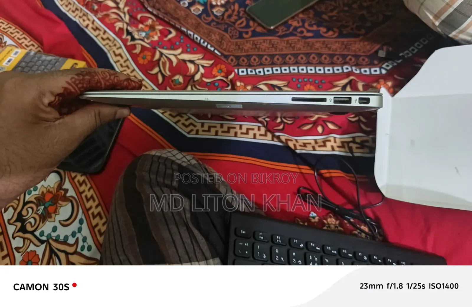 ল্যাপটপ অ্যাপল ম্যাকবুক ২০১৫ ৮জিবি ইন্টেল কোর আই৫ এসএসডি ২৫৬জিবি