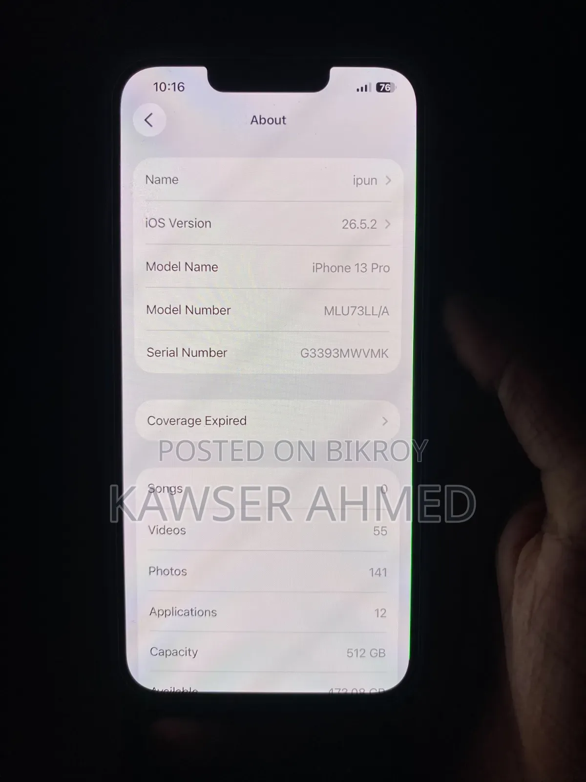 Apple iPhone 13 Pro 512 GB Blue