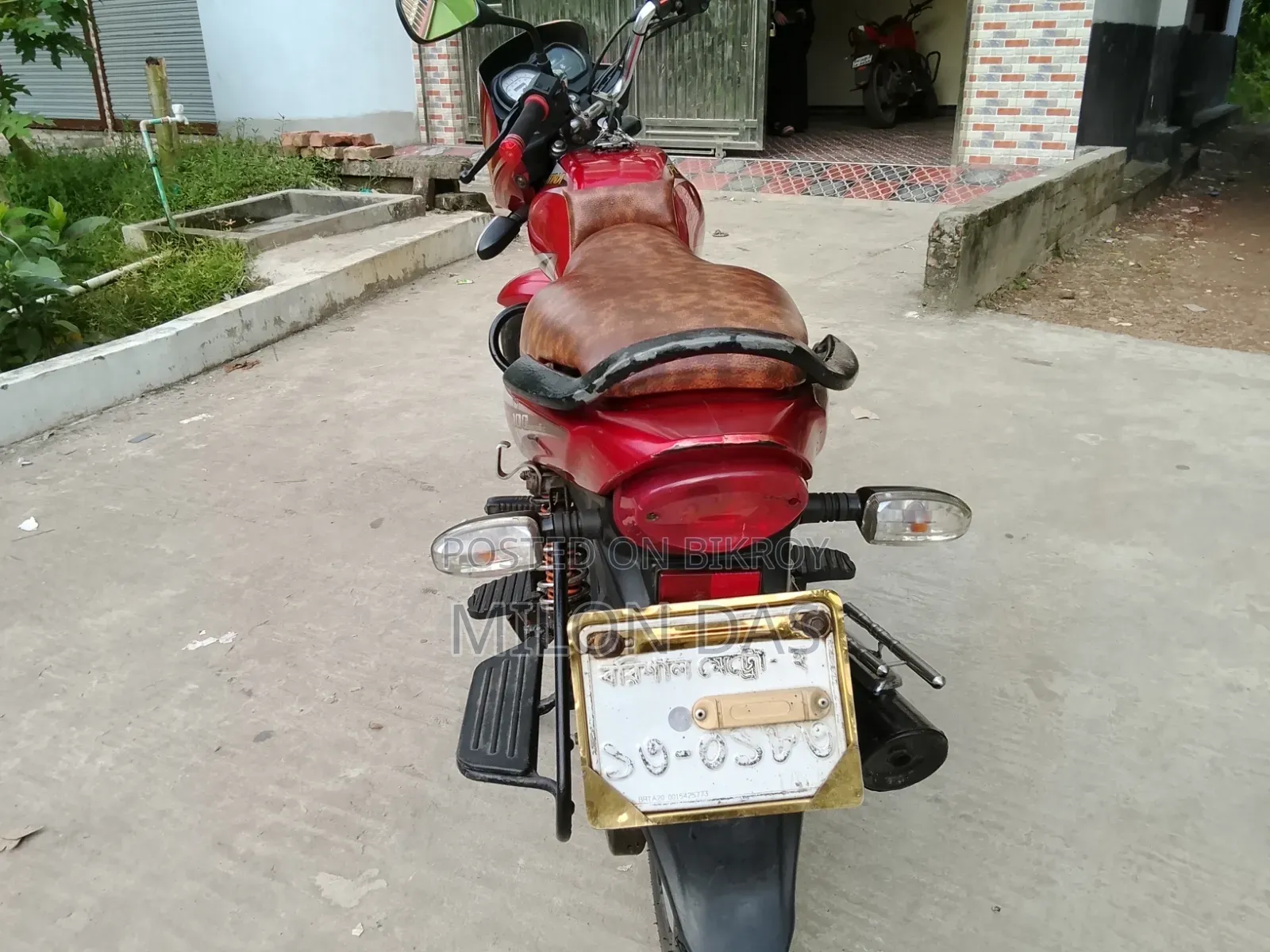 Bajaj Platina 100 2020 Red