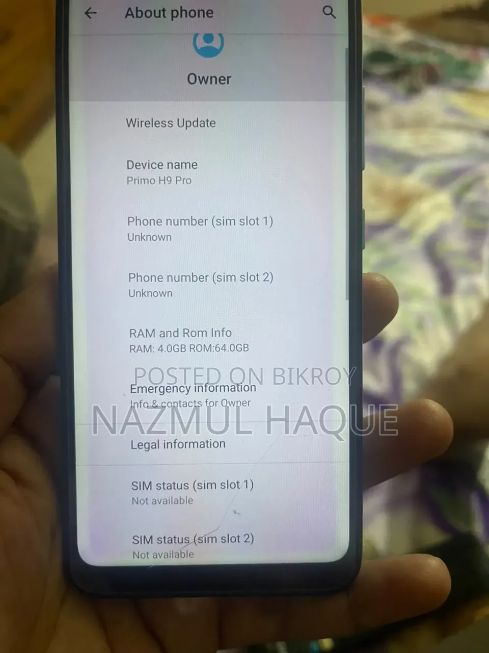 Walton Primo H9 Pro 64 GB Blue