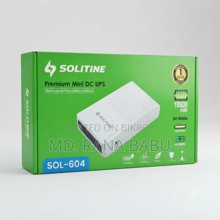 Solitine Premium Mini DC Ups