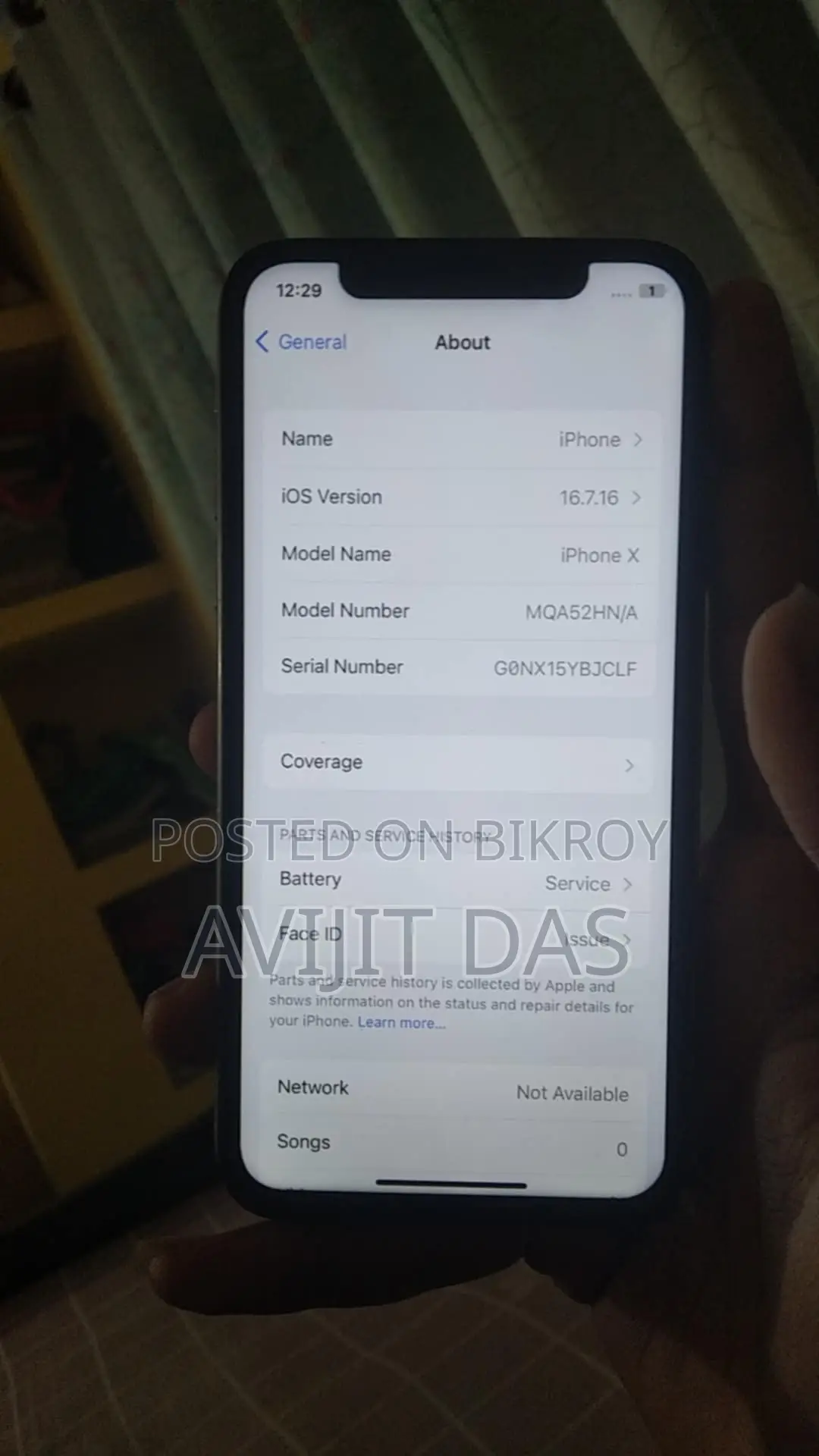 Apple iPhone X 64 GB White