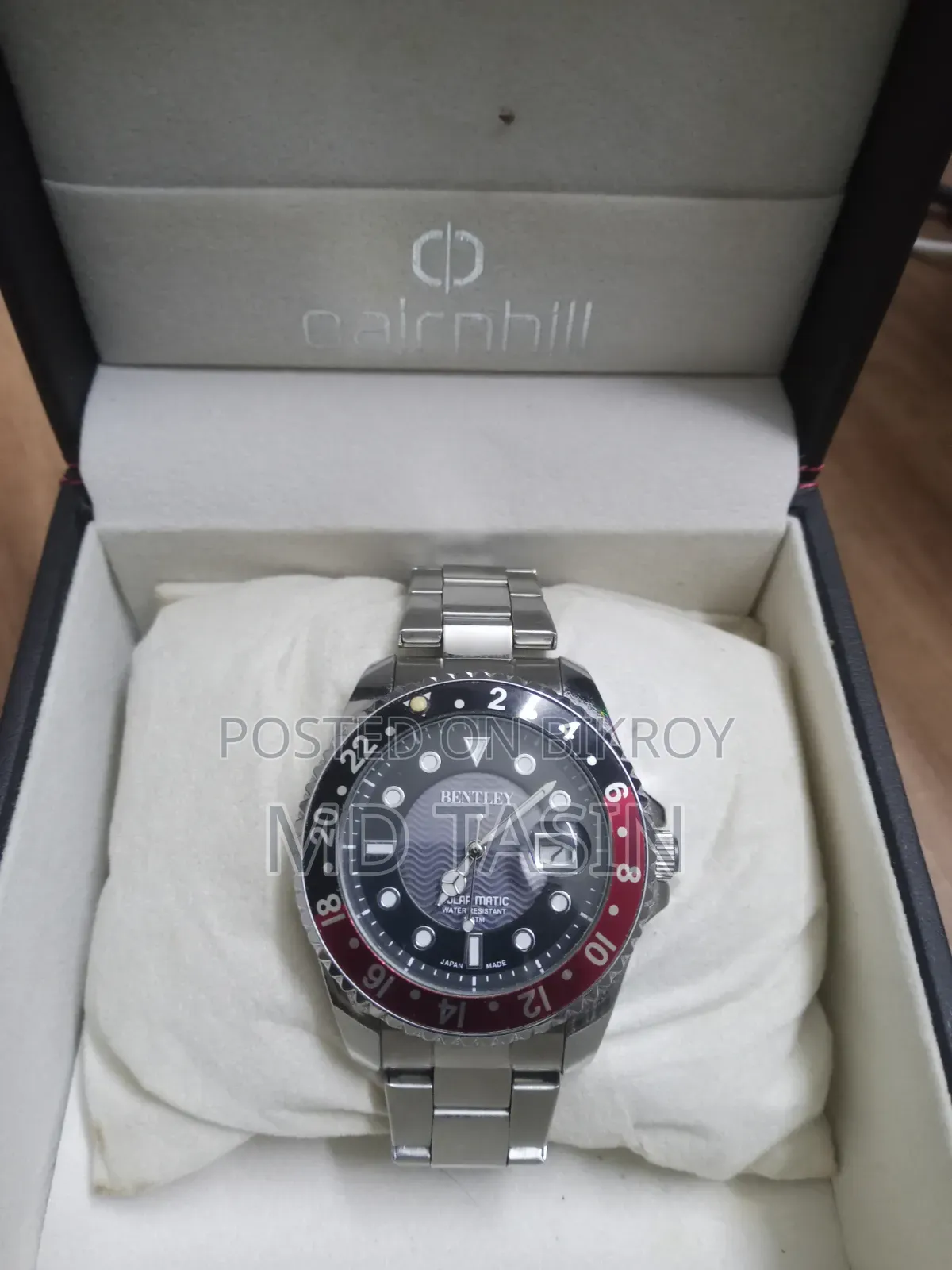 Bentley GMT Automatic Watch (Made in Japan)