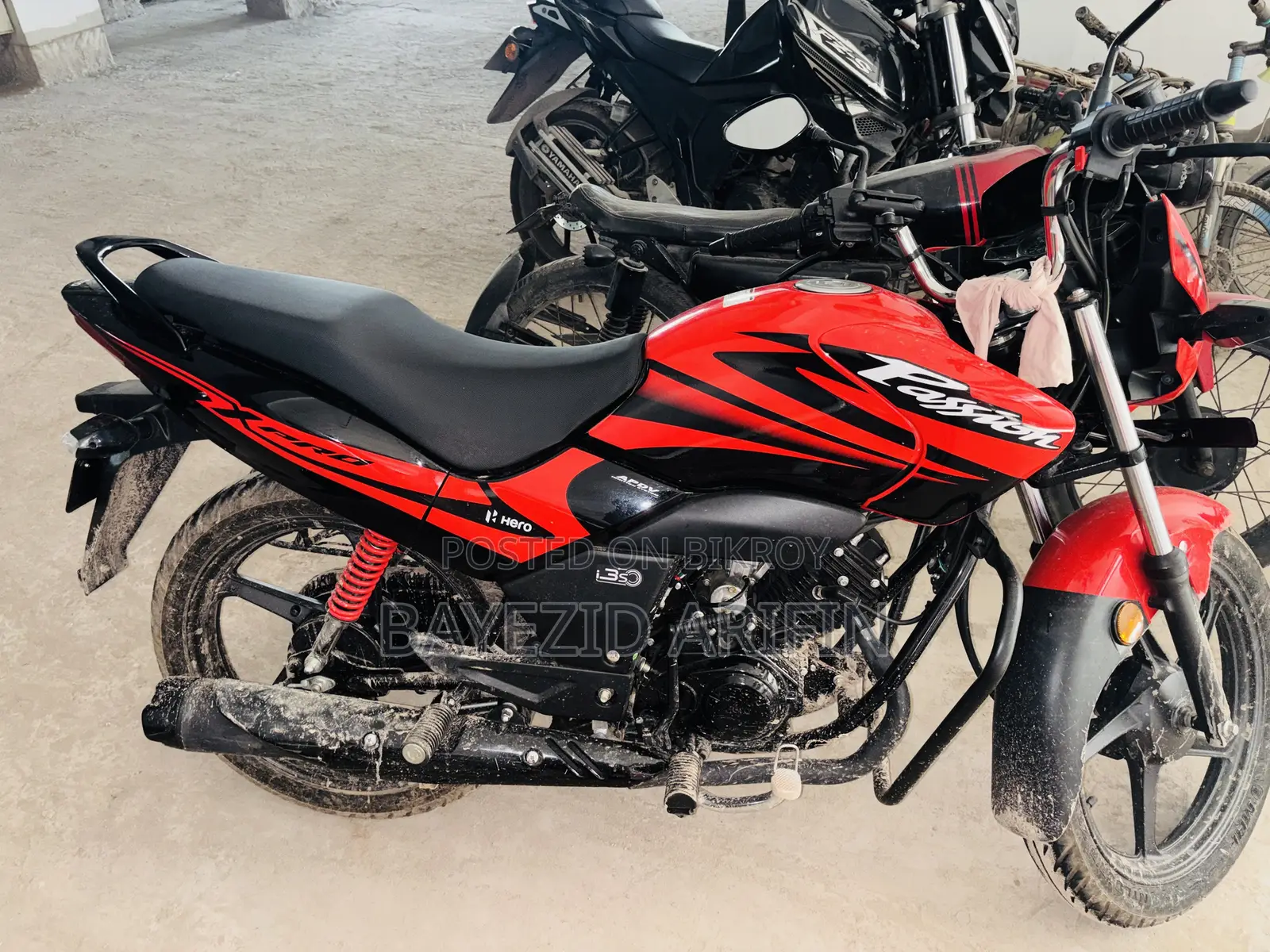 হিরো প্যাশন এক্সপ্রো ২০২৬ লাল