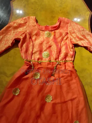 Beautiful Coral Traditional Dress