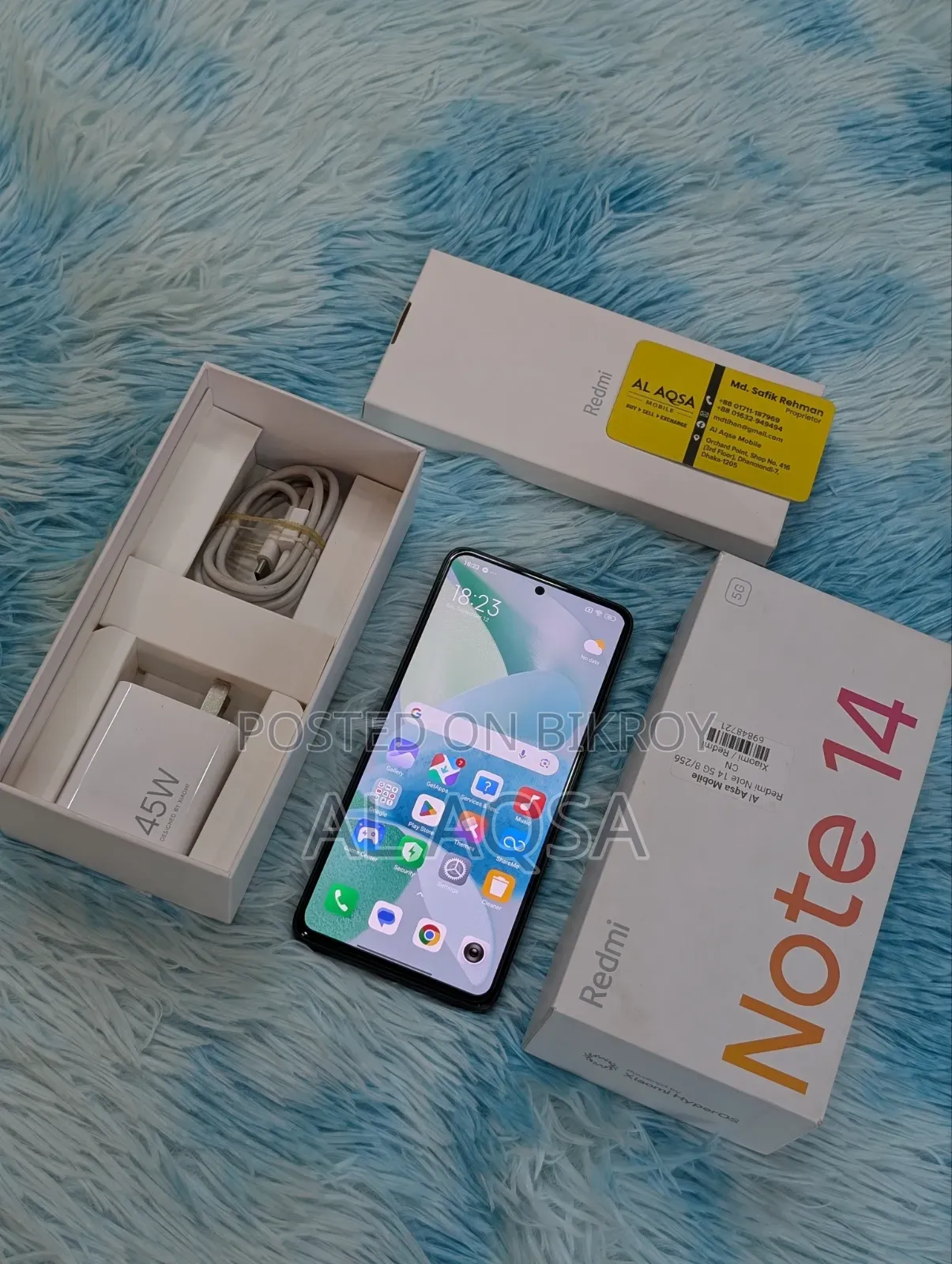 Xiaomi Redmi Note 14 5G 256 GB Black