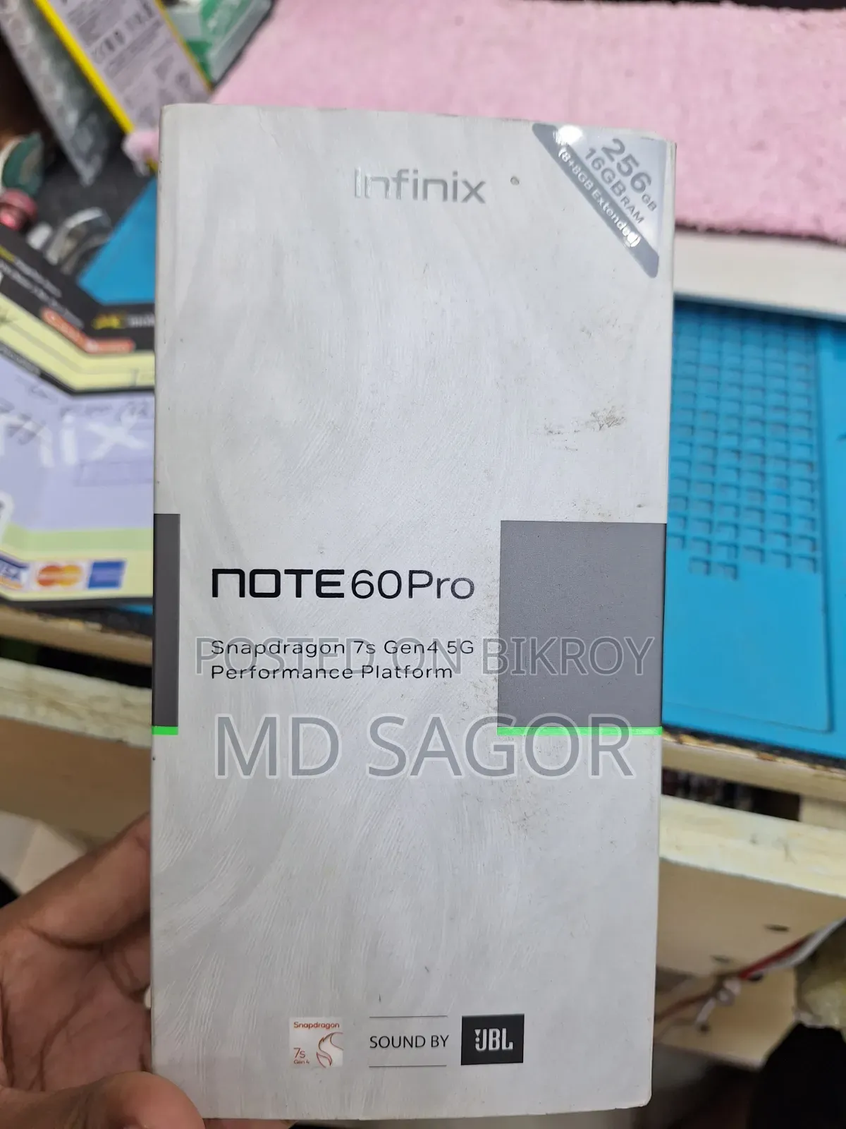 ইনফিনিক্স নোট ৬০ প্রো ২৫৬ জিবি ব্লু