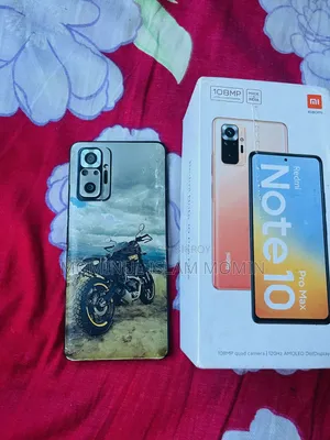 শাওমি রেডমি নোট ১০ প্রো ম্যাক্স ১২৮ জিবি ব্ল্যাক