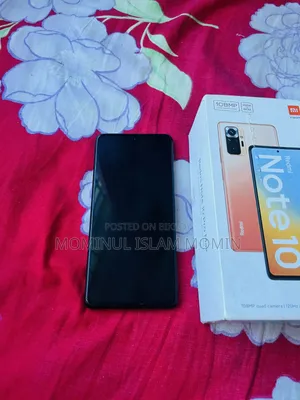 শাওমি রেডমি নোট ১০ প্রো ম্যাক্স ১২৮ জিবি ব্ল্যাক