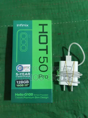 ইনফিনিক্স হট ৫০ প্রো ২৫৬ জিবি ব্ল্যাক