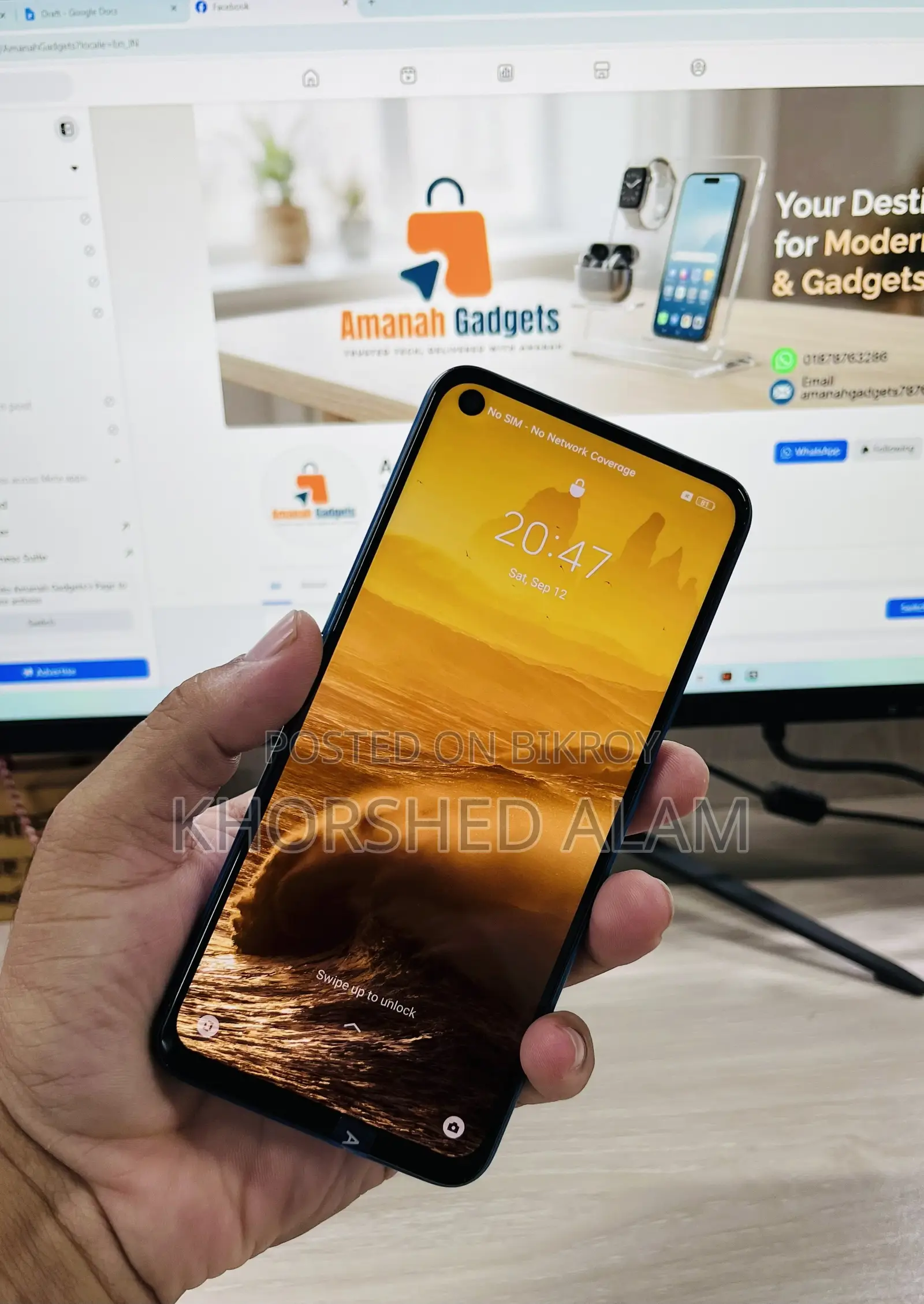 Realme 7 5G 128 GB Blue