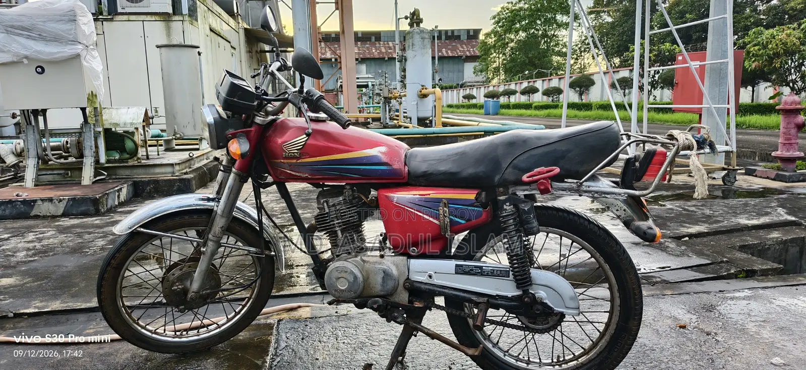 Honda CG110 2011 Red