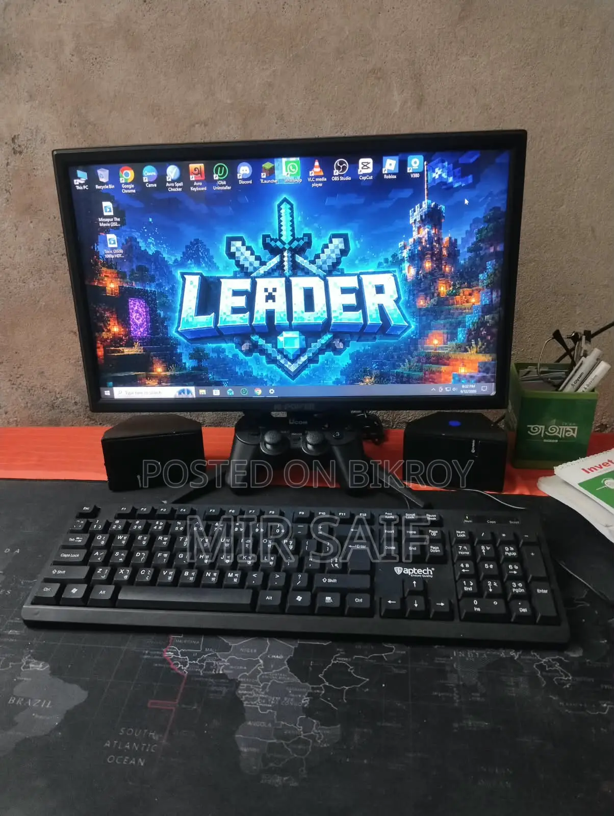 Desktop Computer 8GB Intel Core I5 SSD 128GB