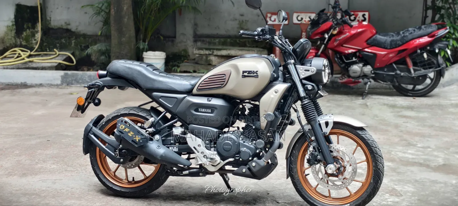 Yamaha FZ-X 2024 Beige