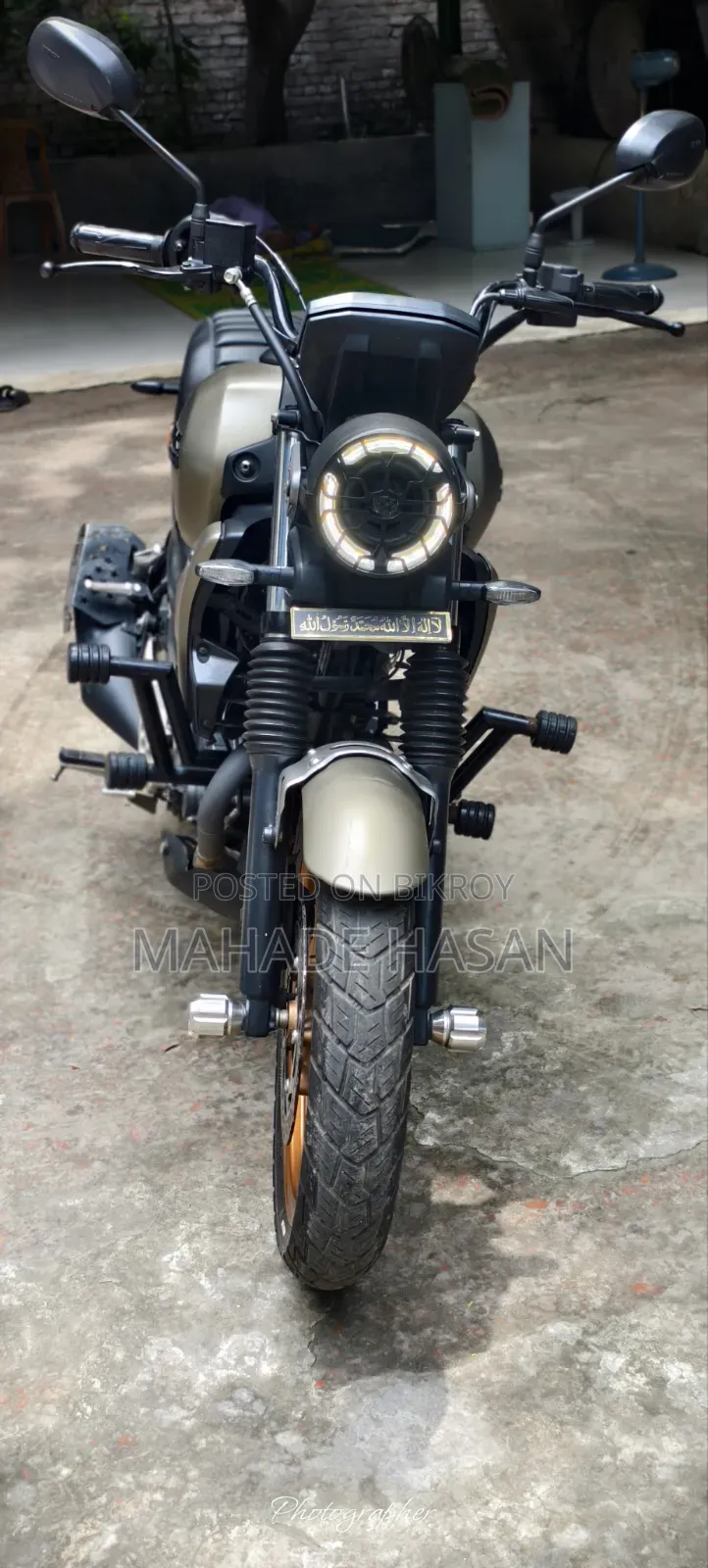 Yamaha FZ-X 2024 Beige