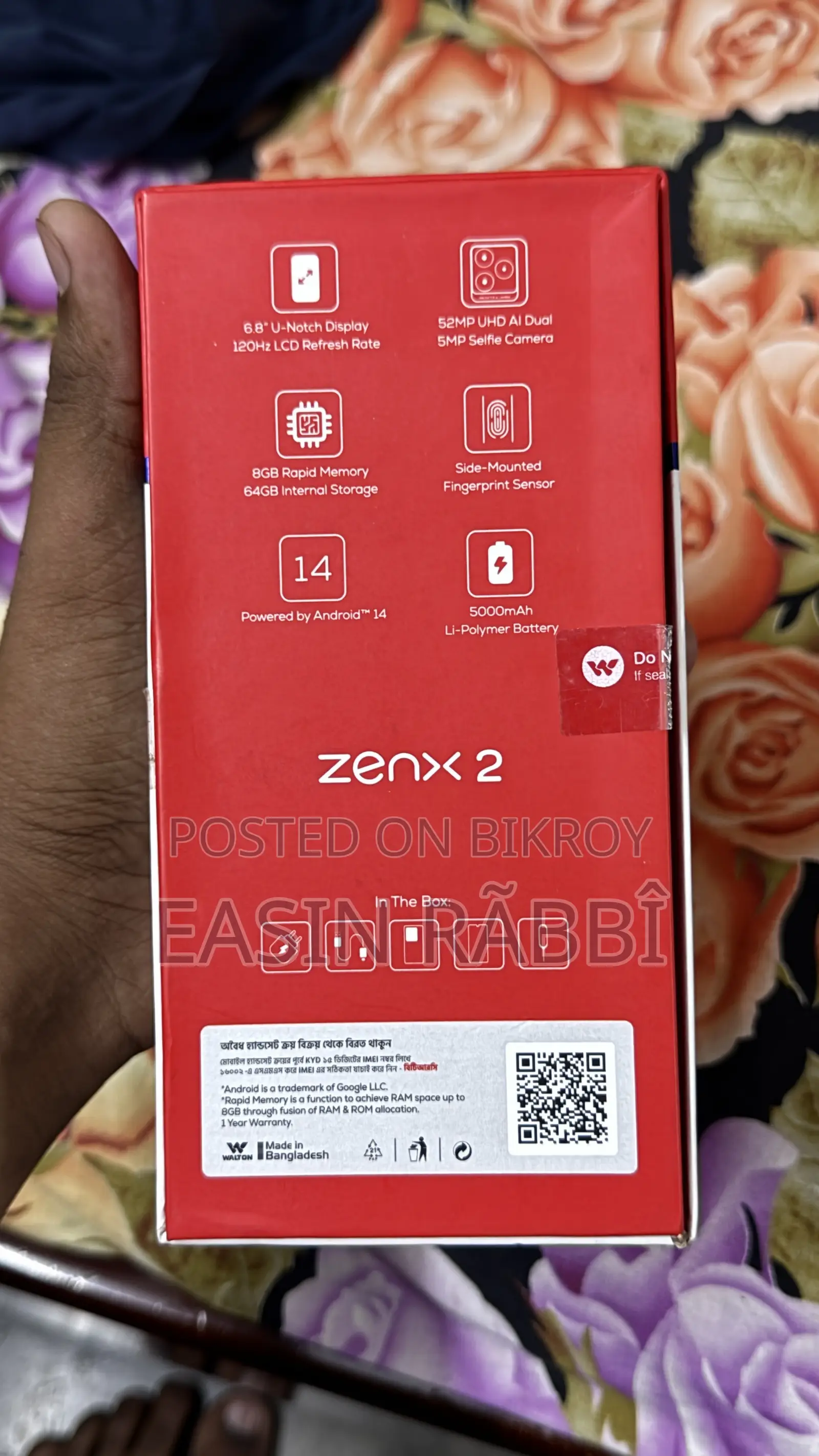 Walton ZENX 2 64 GB Black