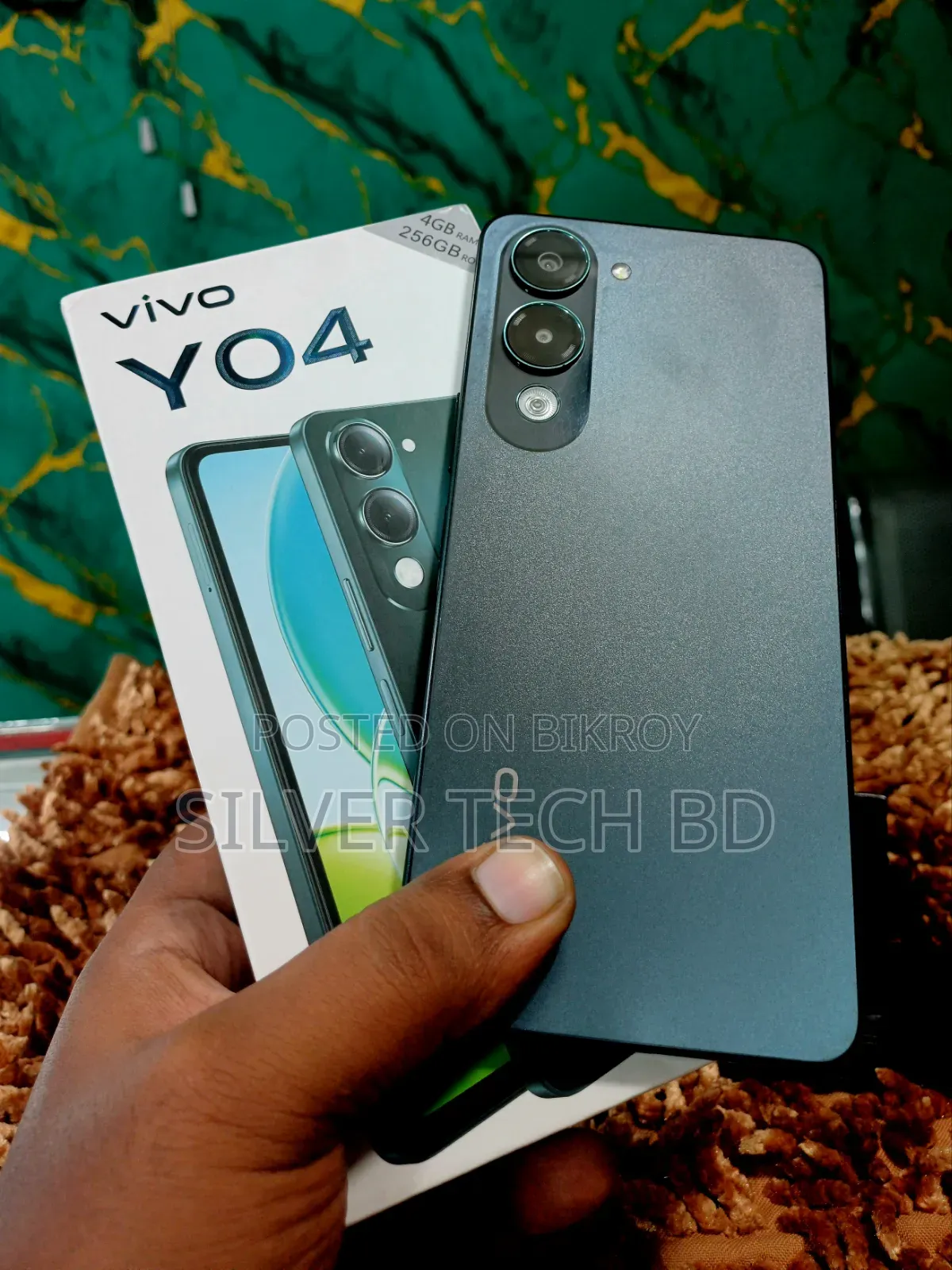 ভিভো ওয়াই০৪ ২৫৬ জিবি গ্রিন