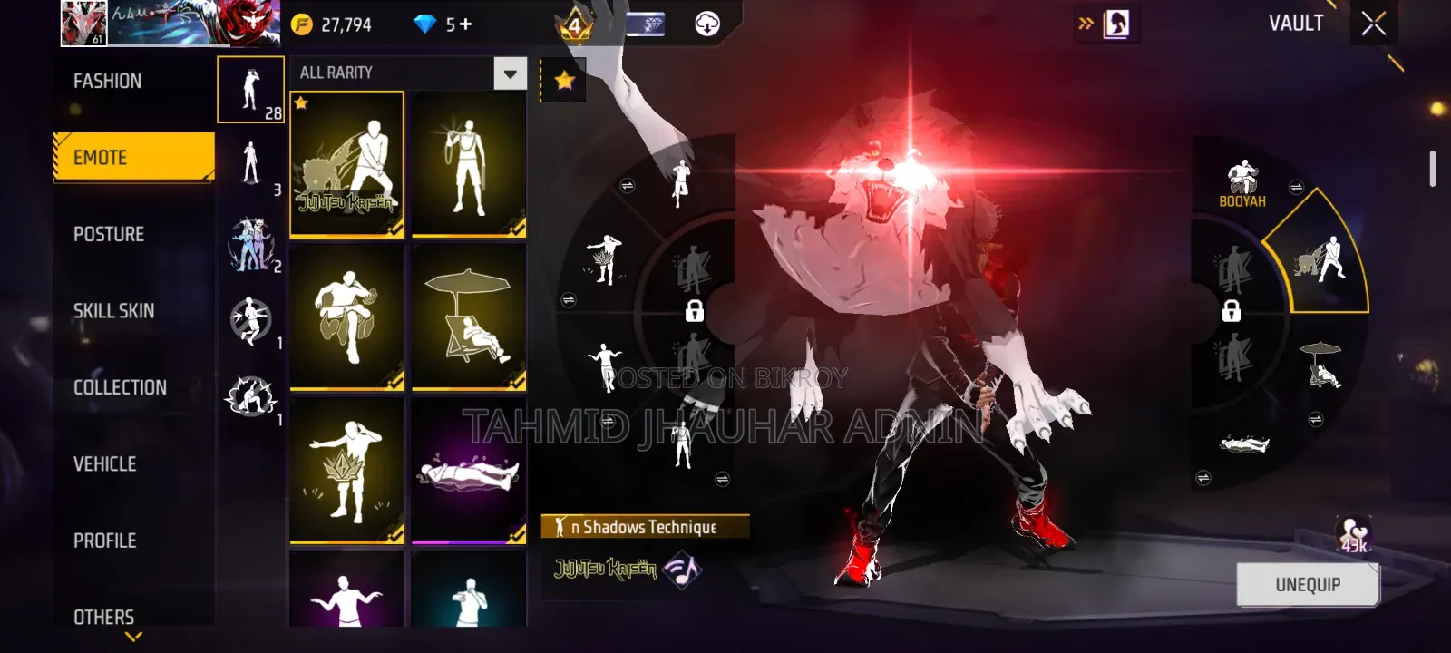 Free Fire ID for Sale
