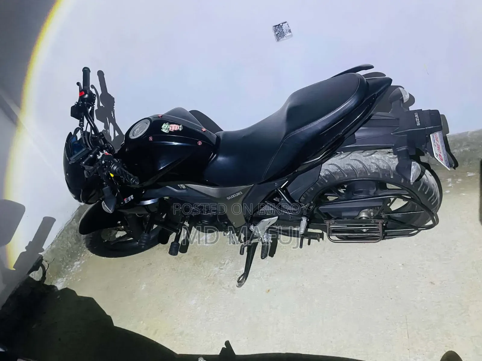 New Suzuki Gixxer 2025 Black