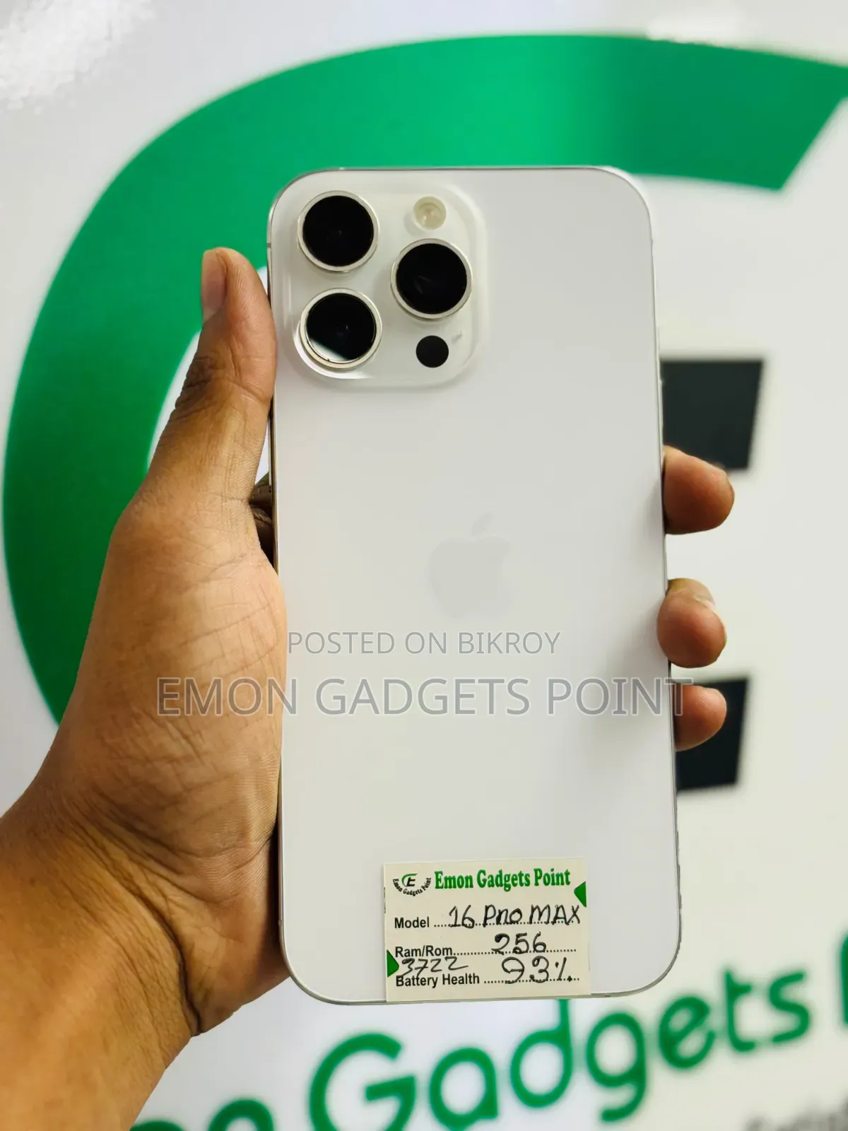 Apple iPhone 16 Pro Max 256 GB White