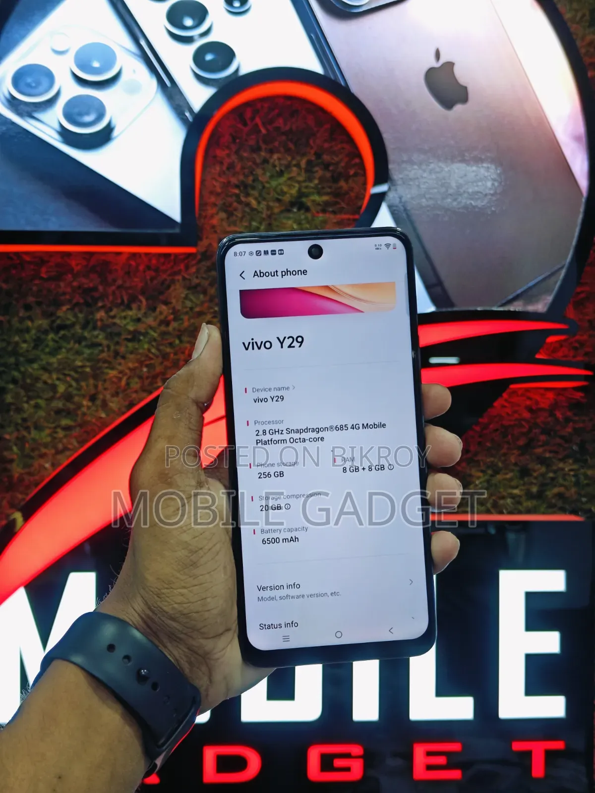 Vivo Y29 256 GB