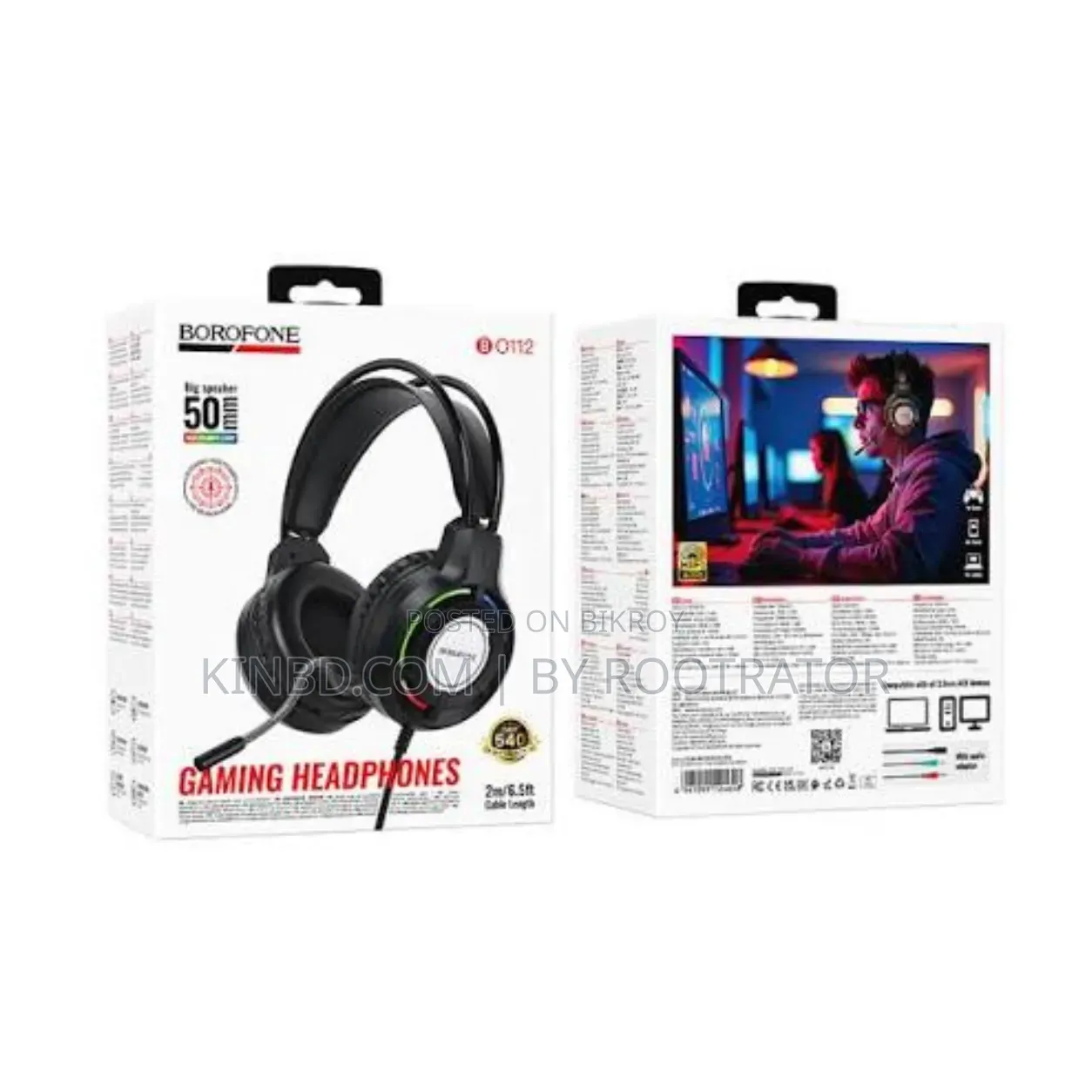 🎧 Borofone BO112 - Foldable Wired Headphone