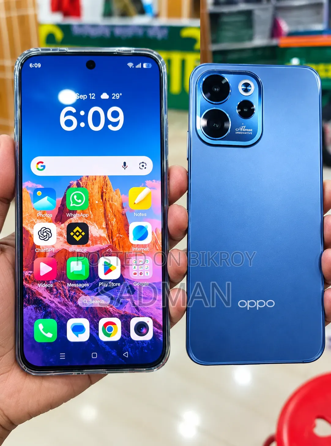 Oppo Reno 256 GB Blue