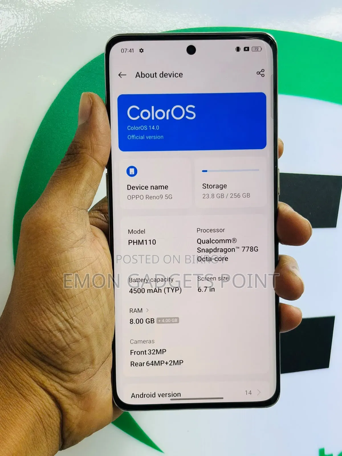 Oppo Reno9 256 GB