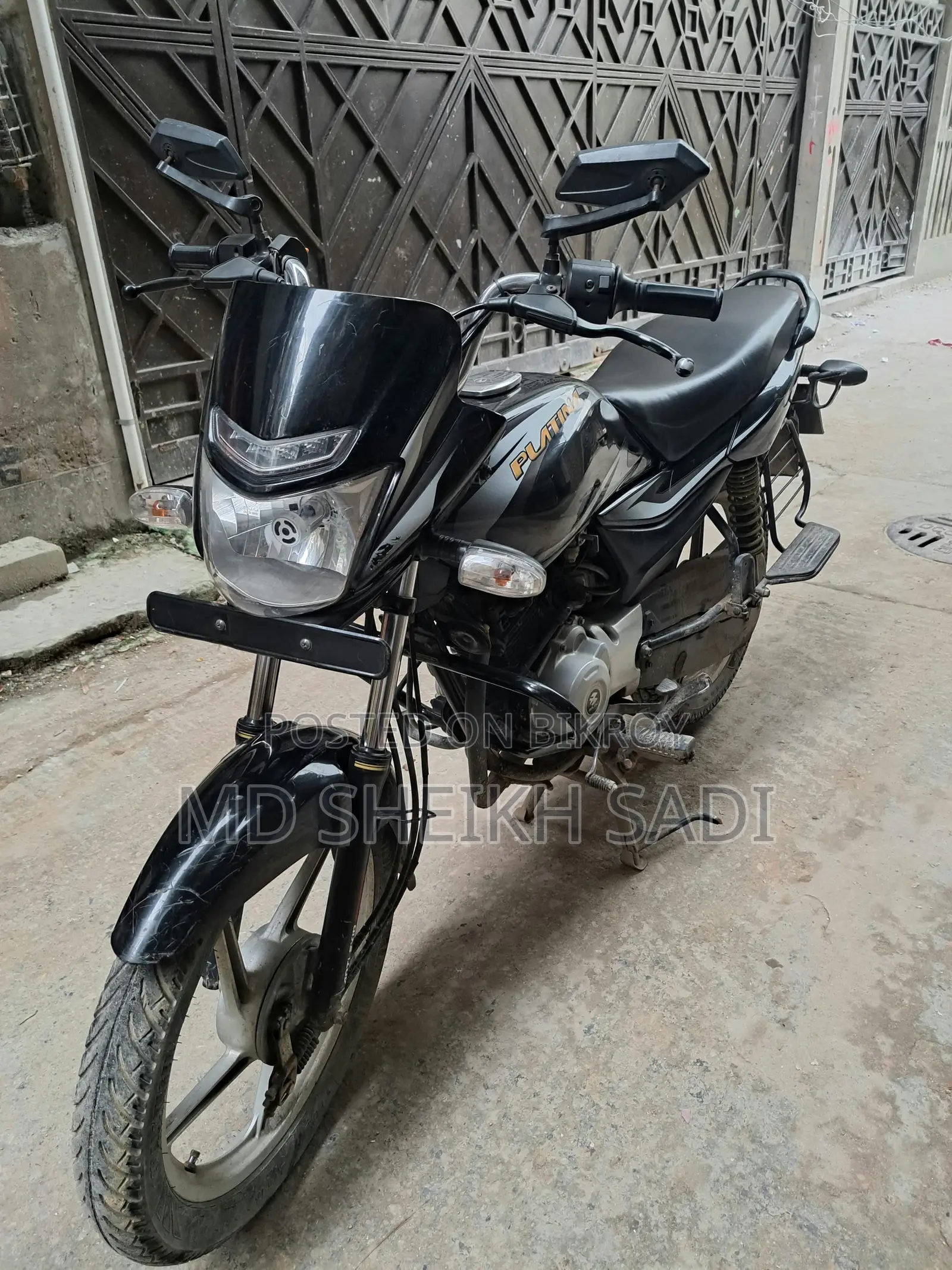 Bajaj Platina 100 2020 Black