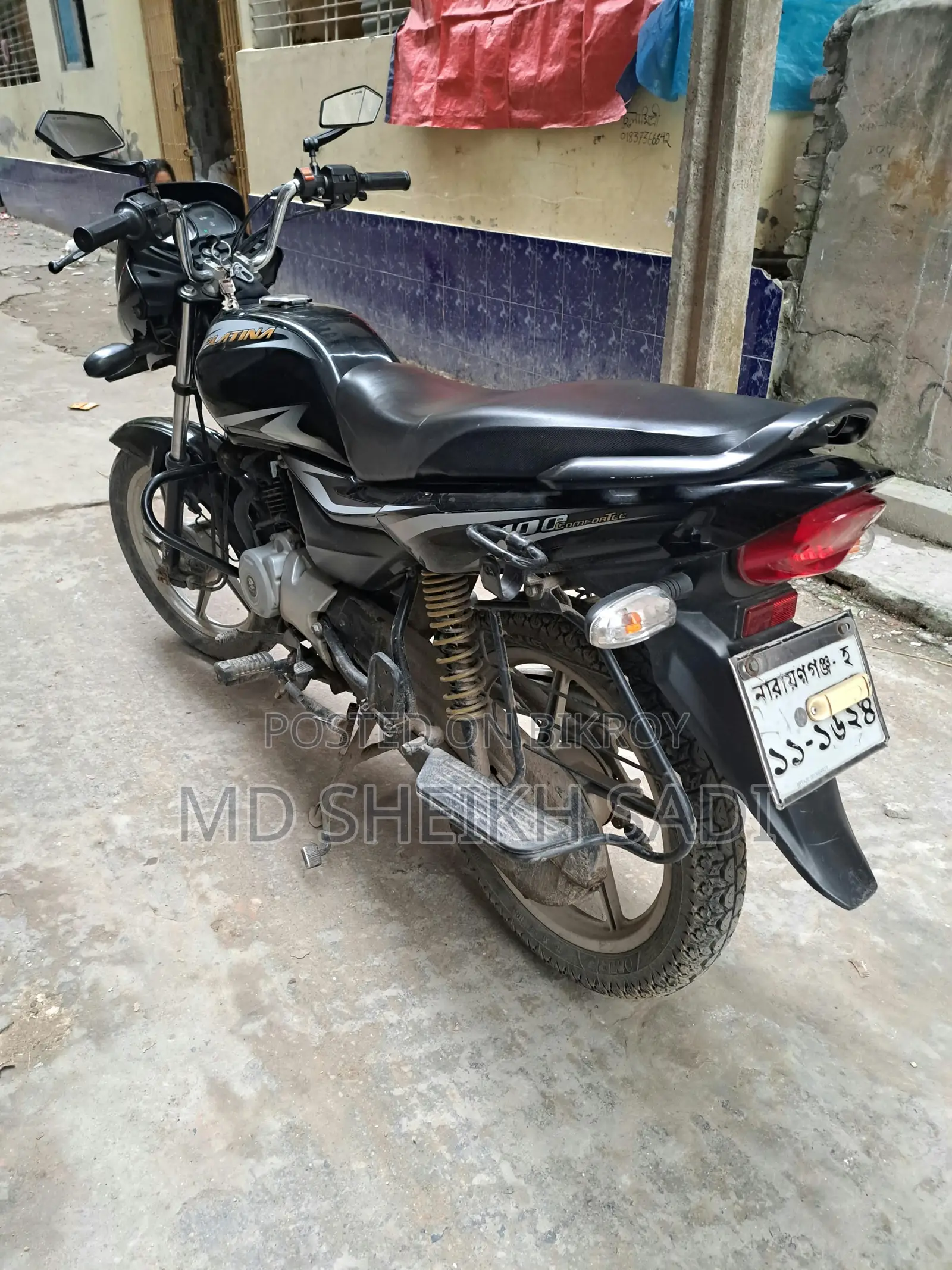 Bajaj Platina 100 2020 Black
