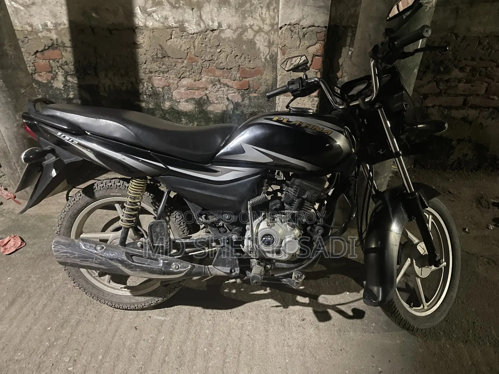 Bajaj Platina 100 2020 Black