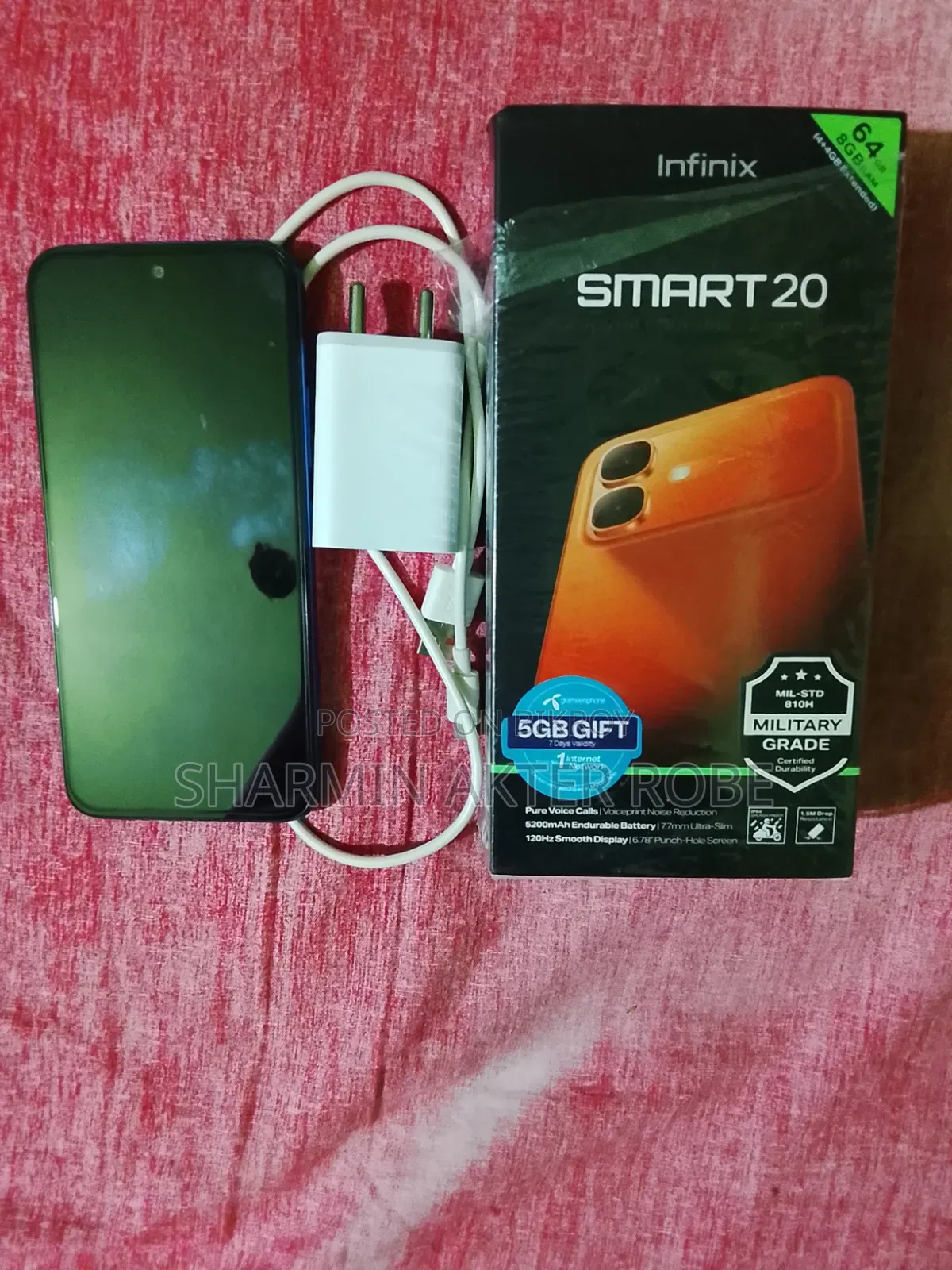 Infinix Smart 20 64 GB Blue