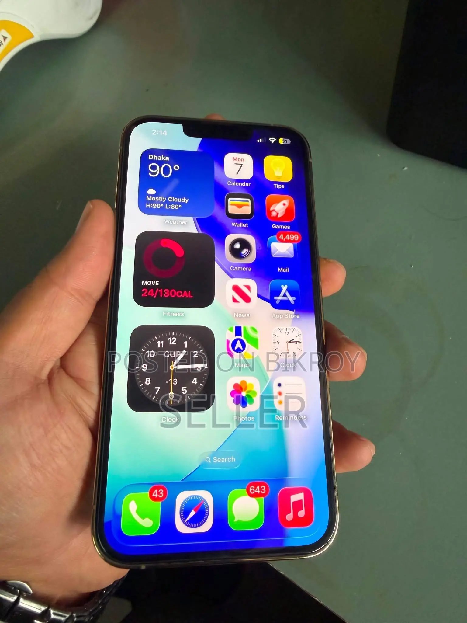 অ্যাপল আইফোন ১৩ প্রো ১২৮ জিবি রোজ গোল্ড