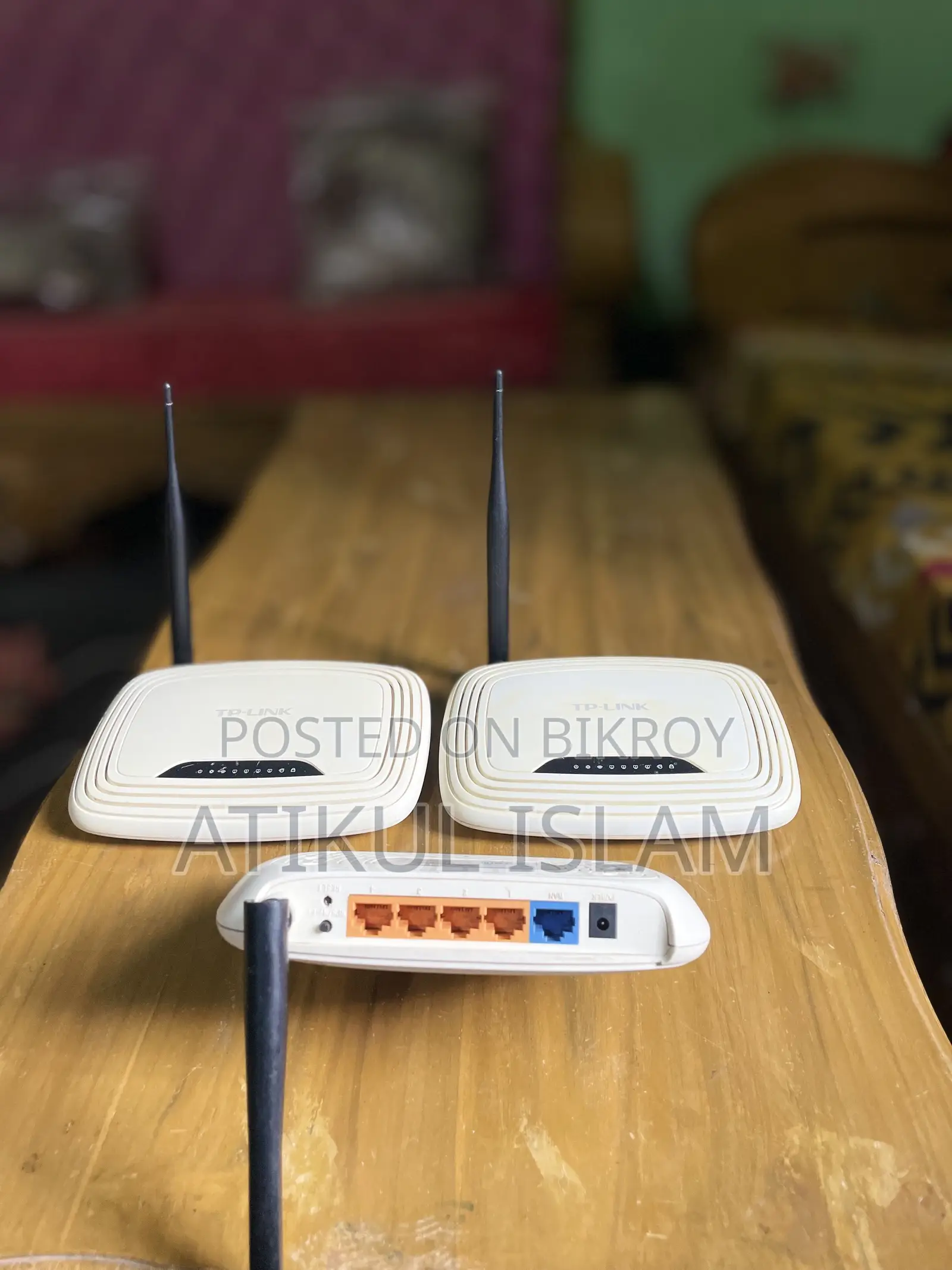 Tp Link 740N Fresh Router 1 Antenna