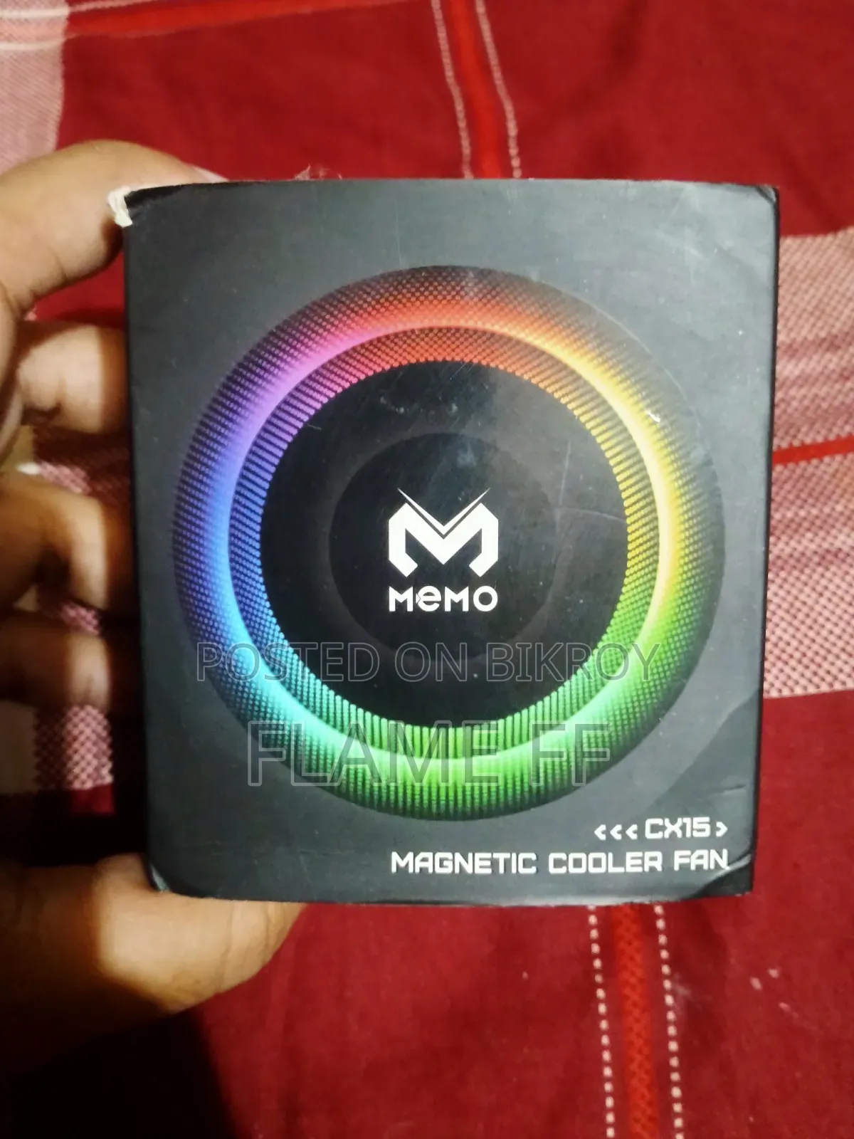 Memo CX15 ম্যাগনেটিক ফোন কুলার ফ্যান – ব্যবহৃত, চমৎকার অবস্থা