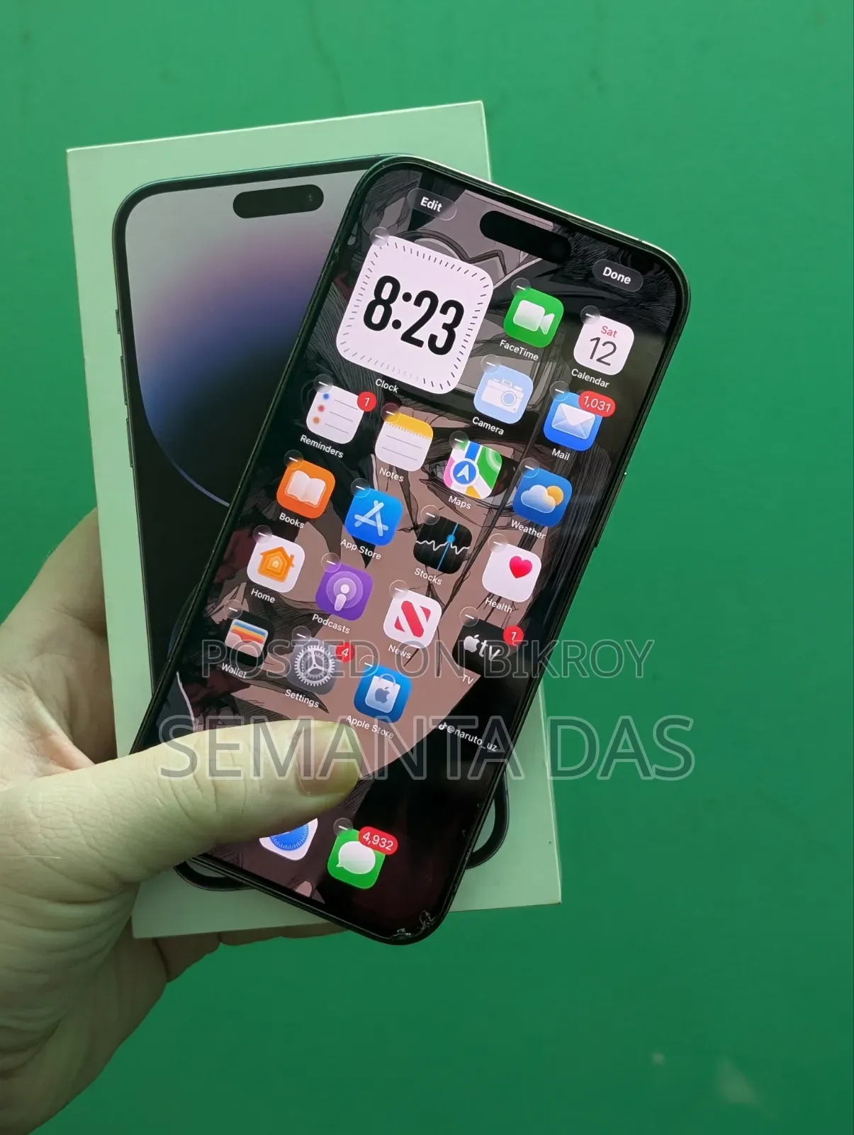 অ্যাপল আইফোন ১৪ প্রো ম্যাক্স ১২৮ জিবি পার্পল