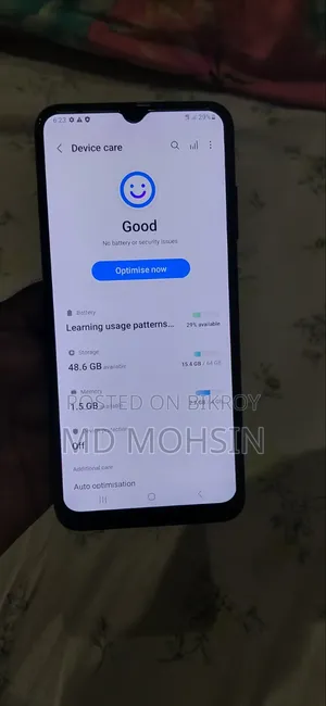 স্যামসাং গ্যালাক্সি এ০৩এস ৬৪ জিবি ব্লু