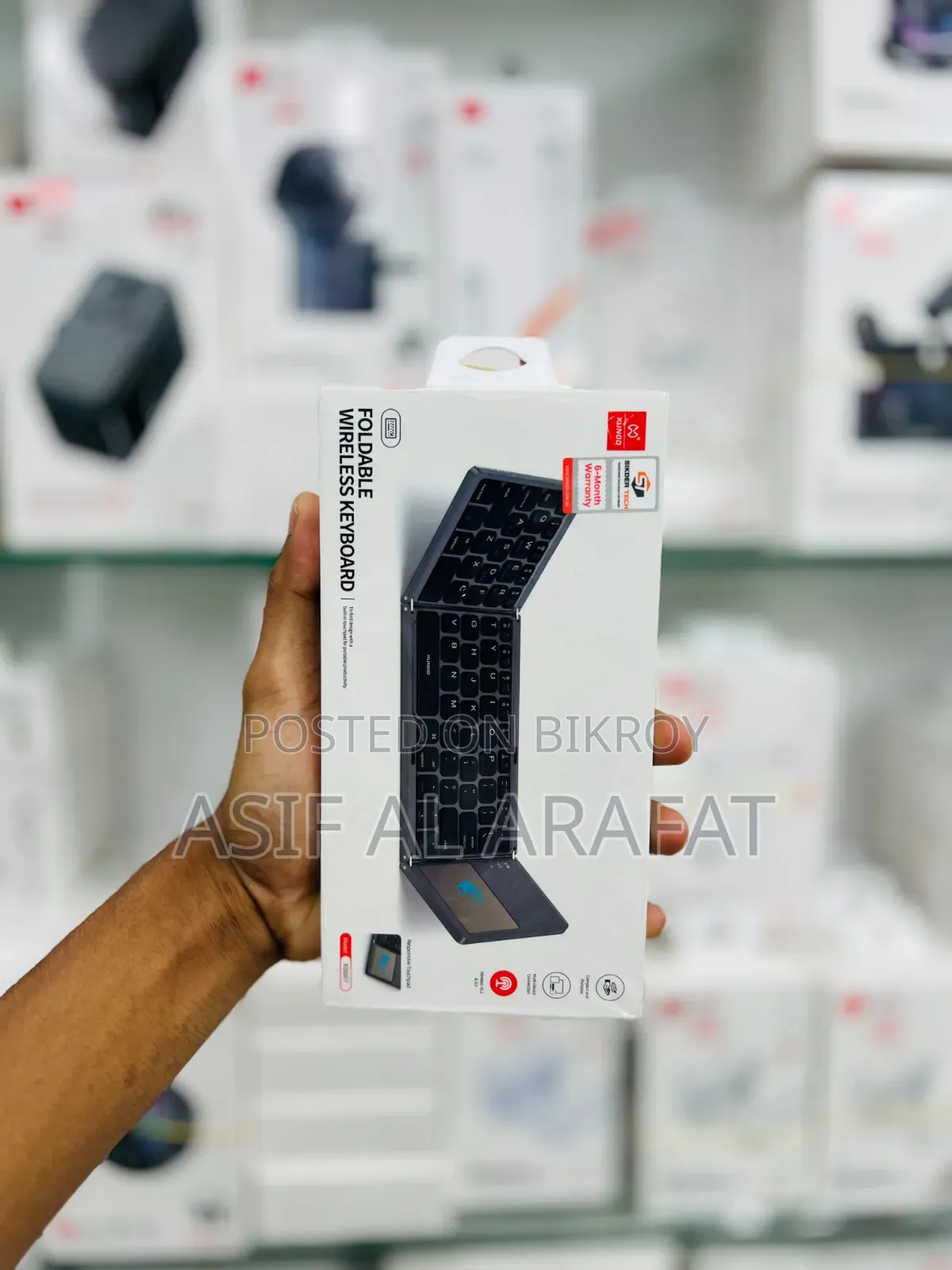 Foldable Wireless Keyboard